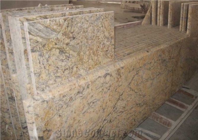 Diamond Giallo Countertop Benchtop Kitchen Worktop