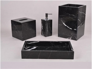 Dish Soap Marble Bath Accessories Dispenser Holder