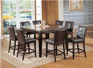 Marble Dining Table Coffe Tabletop Coffee End
