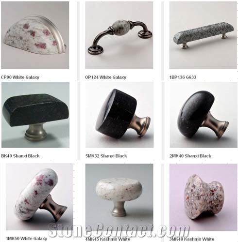 Stone Knob Pull Handle Cabinet Pull Furniture Hard