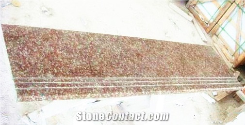 G687 Pink Granite Stairs&Steps