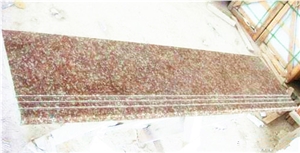 G687 Pink Granite Stairs&Steps