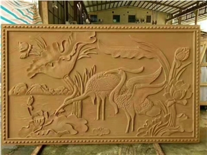 Yellow Sandstone Engravings,Reliefs