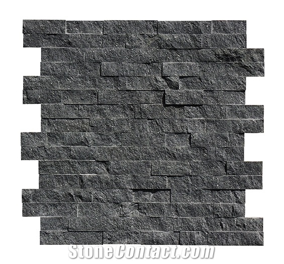 Black Culture Stone Wall Cladding Tile