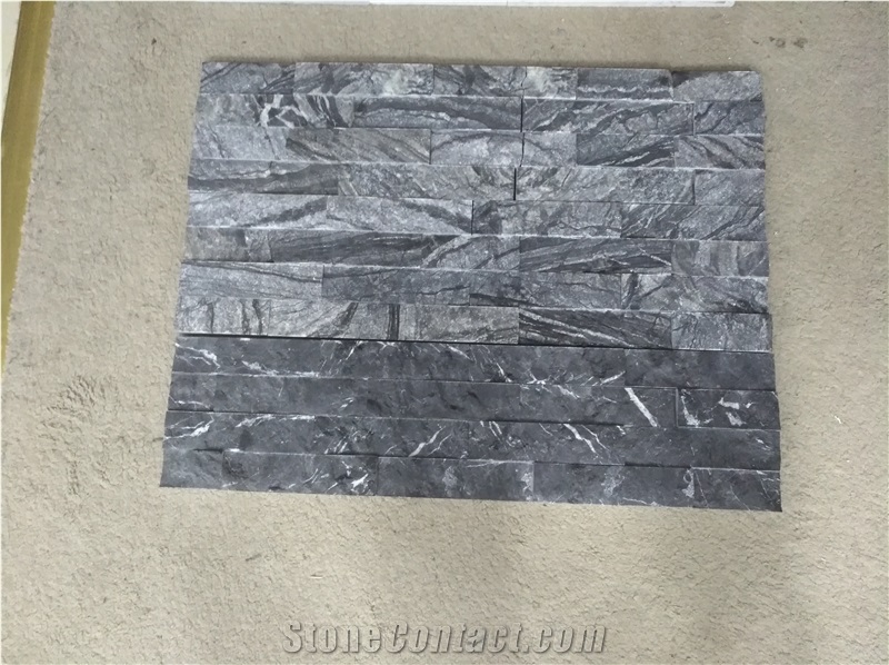 Black Culture Stone Wall Cladding Tile