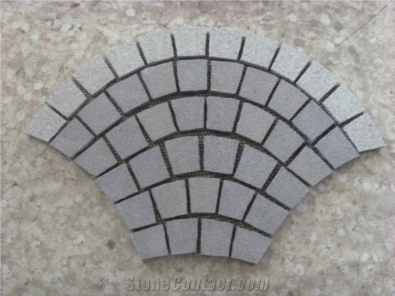 Grey Paving Stone Granite Cube Stone Pavers