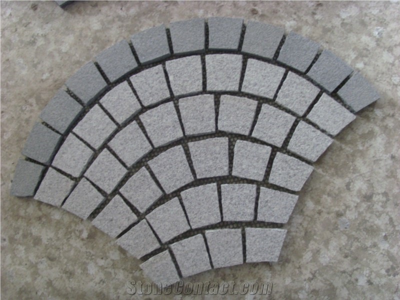 Grey Paving Stone Granite Cube Stone Pavers