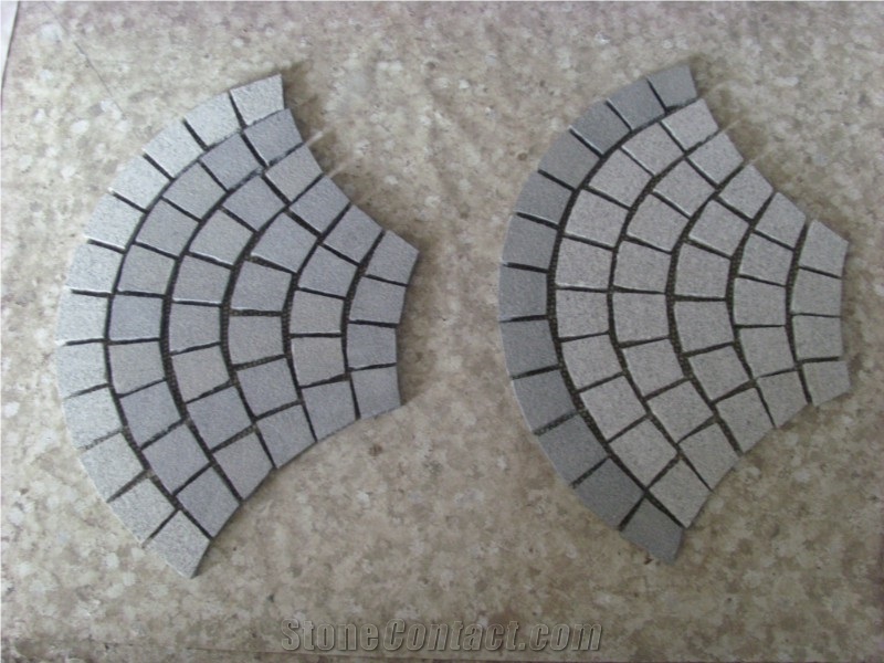 Grey Paving Stone Granite Cube Stone Pavers