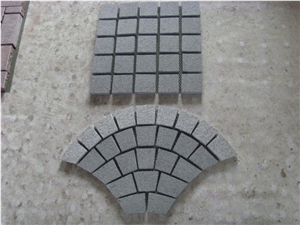 Grey Paving Stone Granite Cube Stone Pavers
