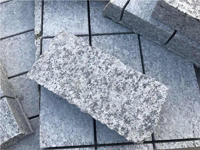 Light Grey Paving G623 Cubestone Cheap Cobble