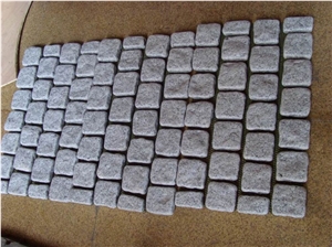 Light Grey Paving G623 Cubestone Cheap Cobble
