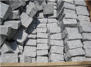 Light Grey Paving G623 Cubestone Cheap Cobble