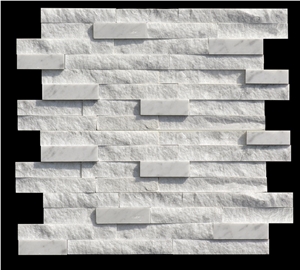 Split Culture Stone White Wall Cladding