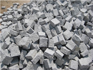 Split Paving Stone G603 Granite Cube Stone