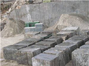 Dark and Light Imperial Brown Marble Blocks