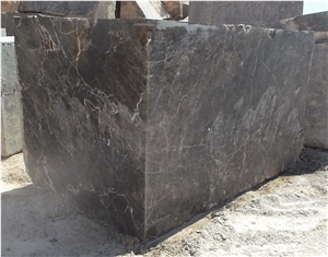 Dark and Light Imperial Brown Marble Blocks