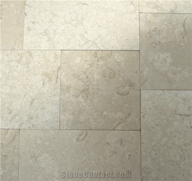 Ivory Travertine Swimming Pool Tiles Non-Slip