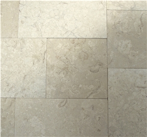Ivory Travertine Swimming Pool Tiles Non-Slip