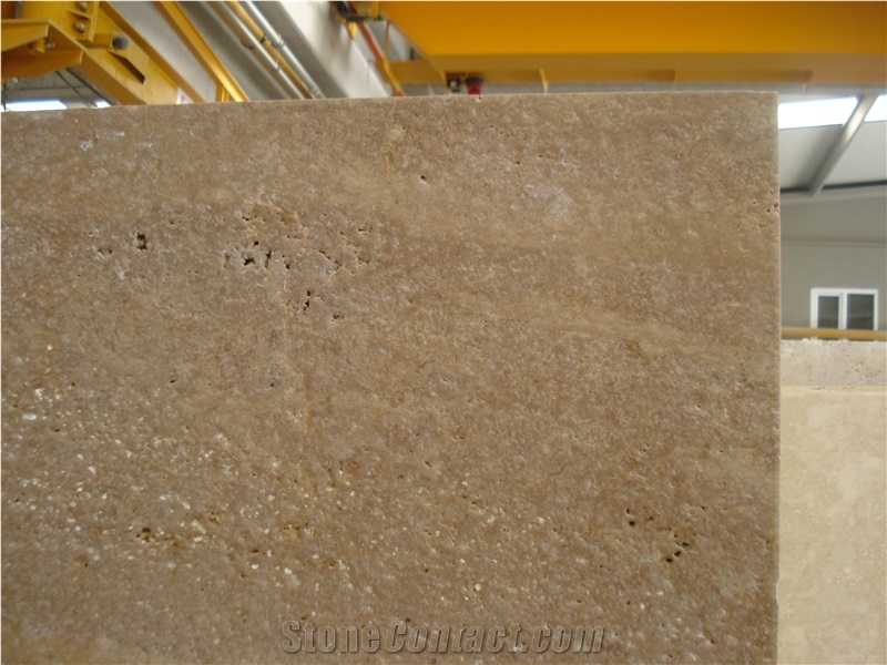 Ivory Travertine Swimming Pool Tiles Non-Slip