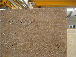 Ivory Travertine Swimming Pool Tiles Non-Slip