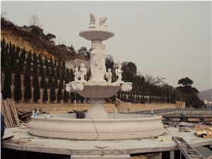 Two Tiers Granite Garden Fountain G603 Fountain
