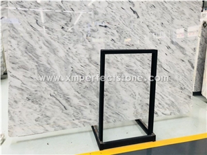 Beautiful Looking Tesla White Marble with Grey