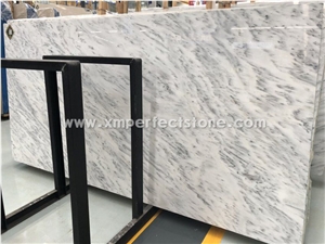 Beautiful Looking Tesla White Marble with Grey