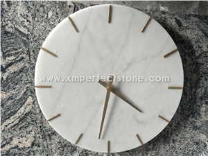 European Style Real Marble Wall Clocks
