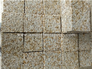 G682 Granite Paving Stone Cube