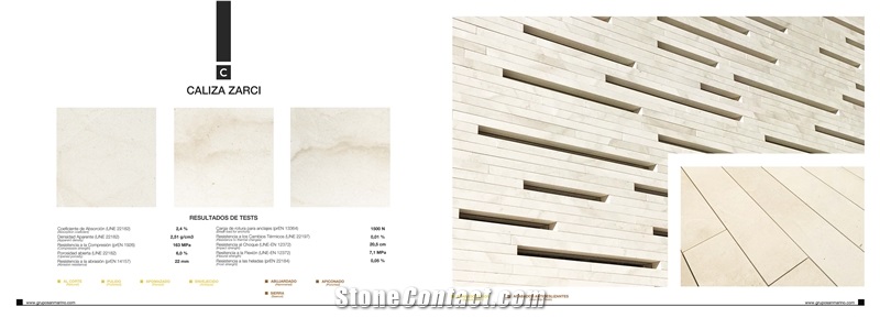 Zarci Limestone Tiles, Slabs