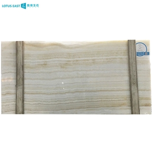 Turkey Ivory White Vanilla Onyx Slab