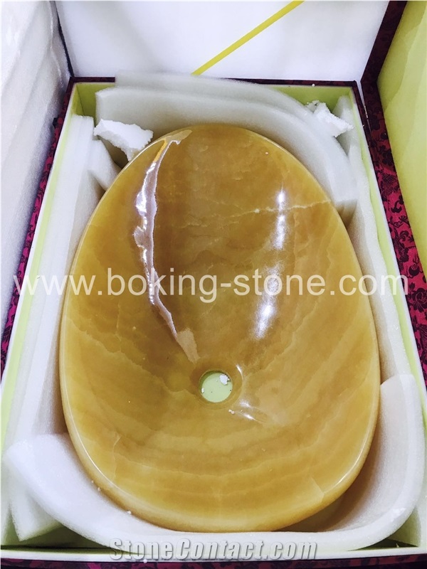 Yellow Agate Onyx Handicraft Work