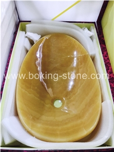 Yellow Agate Onyx Handicraft Work