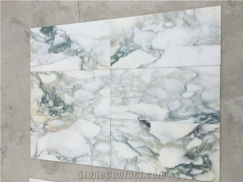 Turkish Calacatta Verde Marble Tile