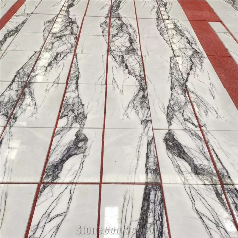Milas Liac Marble Book Match Stone Panel