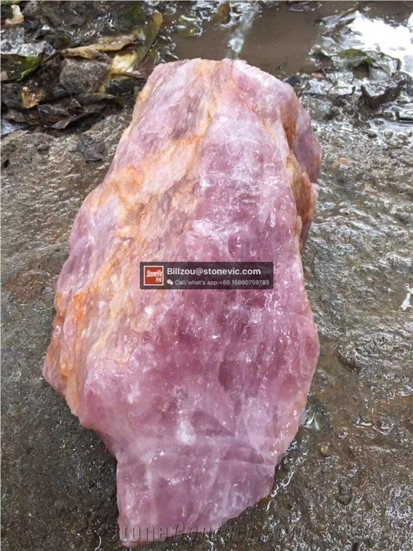 Pink Crystal Agate Gemstone
