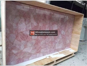 Pink Crystal Agate Gemstone