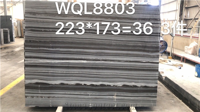 Palissandro Bluette, Wooden Blue Marble Countertop