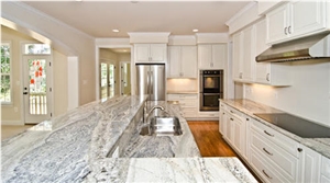 Monte Cristo Granite Slabs, India White Granite