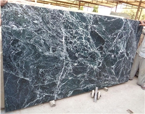 Spider Green Marble Slabs