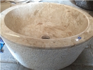 S - 173 Marble, Indonesia, Basin & Sink
