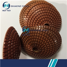 Convex/Concave Bowl Diamond Wet Polishing Pad
