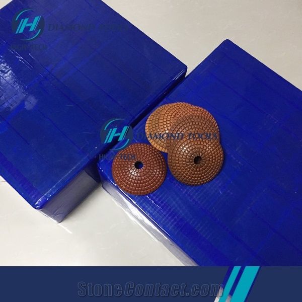 Convex/Concave Bowl Diamond Wet Polishing Pad