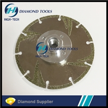 Flange Electroplated Diamond Saw Blade for Marble