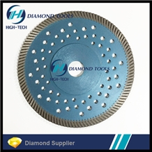 Reinforced Turbo Diamond Saw Blade for Granite