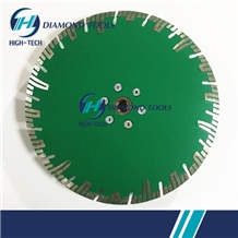 Segmented Turbo Granite Saw Blade,Protective Teeth