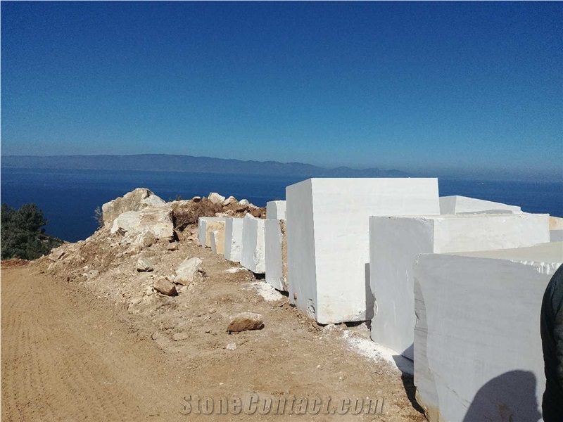 White Dolomite Marble Blocks