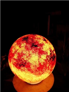 Artificial Onyx Ball Lamp Artificial Onyx Ball Lamp