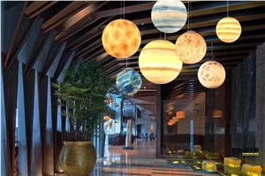 Artificial Onyx Ball Lamp
