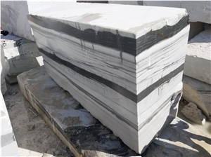 Panda White Marble Blocks, 3cm Slabs Panda White Marble Blocks, 3cm Slabs